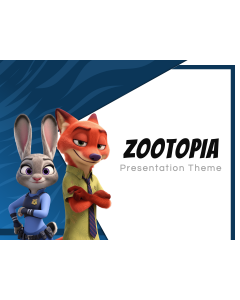 Zootopia Presentation Theme - Free Download