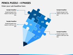 Pencil Puzzle – 4 Phases PPT slide 1