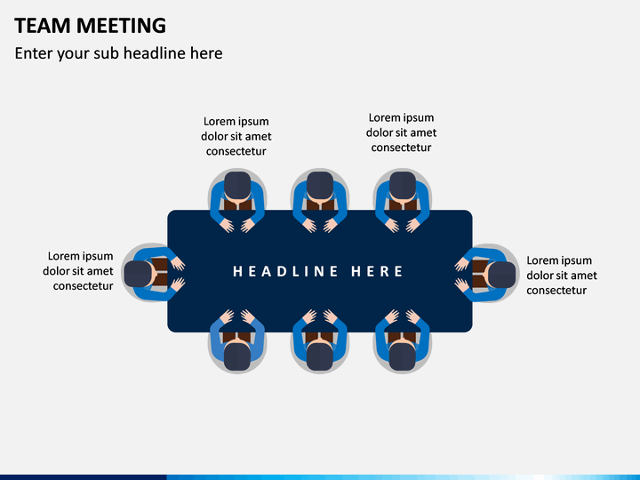 Team Meeting PowerPoint Template