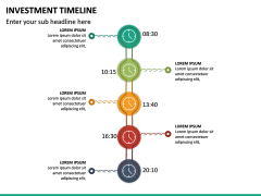 Investment Timeline PowerPoint Template | SketchBubble