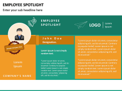 Employee Spotlight PowerPoint Template | SketchBubble