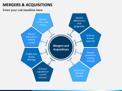 Mergers and Acquisitions PPT Slide 1