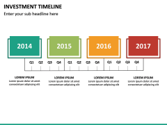 Investment Timeline PowerPoint Template | SketchBubble