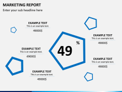 Marketing report PPT slide 7