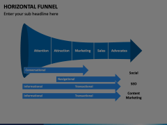 Horizontal Funnel Animated Presentation - SketchBubble