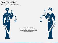 Scale of Justice PPT Slide 4