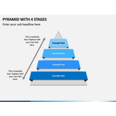 4 Pyramid Stages Powerpoint Presentation Slides - Ppt Template