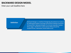 Backward Design Model PPT Slide 2