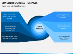 Concentric Circles – 6 Stages PPT Slide 1
