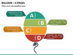 Balloon – 4 Stages PPT Slide 2