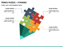 Pencil Puzzle – 4 Phases PPT slide 2