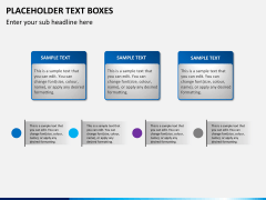 Placeholder text PPT slide 19