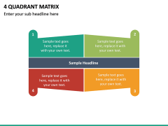 4 Quadrant Matrix PPT slide 2