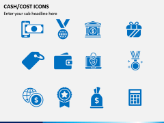 Cash Cost Icons PPT Slide 1
