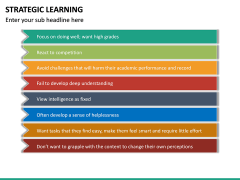 Strategic Learning PowerPoint Template | SketchBubble