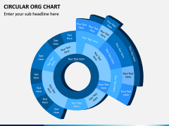 Circular ORG Chart PPT Slide 11