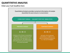 Quantitative Analysis PowerPoint Template | SketchBubble