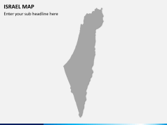 Israel Map PPT slide 7
