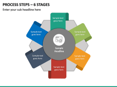 Process Steps – 6 Stages PPT slide 2