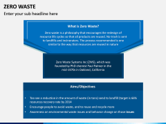 Zero Waste PPT Slide 2