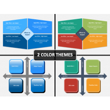 Ease Impact Matrix PowerPoint Template - PPT Slides | SketchBubble