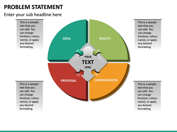 Problem Statement PowerPoint Template SketchBubble