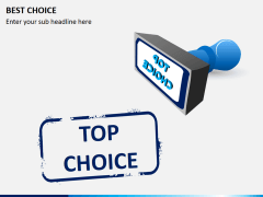 Best choice PPT slide 3