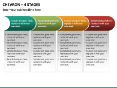 Chevron – 4 Stages PPT Slide 2