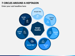7 Circles Around a Heptagon PPT slide 1