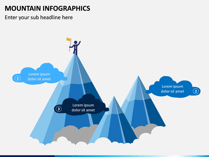 Mountain Infographics PowerPoint Template | SketchBubble