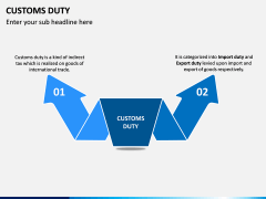 Customs Duty PPT Slide 2