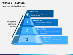 Pyramid – 4 Stages PPT Slide 1