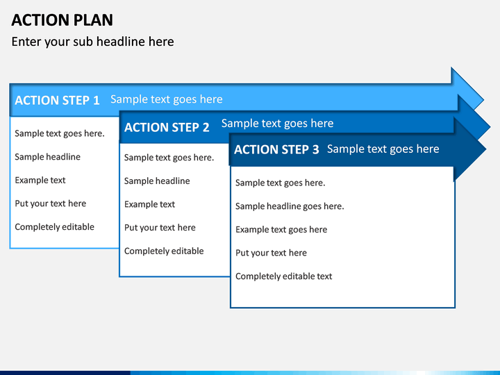 Action Plan PowerPoint Template | SketchBubble