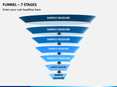 Funnel – 7 Stages PPT Slide 1