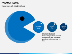 Pacman Icons PPT Slide 1