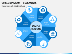 Circle Diagram – 8 Segments PPT Slide 1