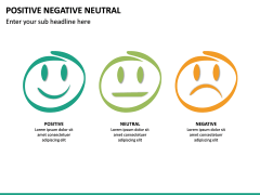 Positive Negative Neutral PowerPoint Template | SketchBubble