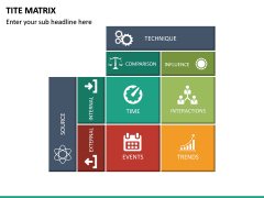 TITE Matrix PowerPoint Template | SketchBubble