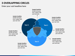 3 Overlapping Circles PPT Slide 1