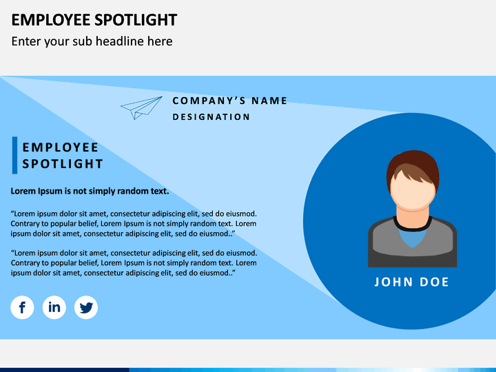 Free Employee Spotlight Template Printable Templates 