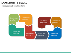 Snake Path – 8 Stages PPT Cover Slide 2