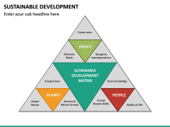 Sustainable Development PowerPoint Template | SketchBubble