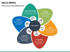 Skills Wheel PowerPoint Template | SketchBubble