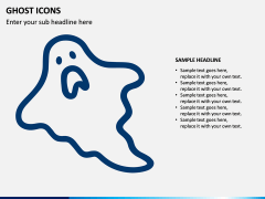 Ghost Icons PPT Slide 1