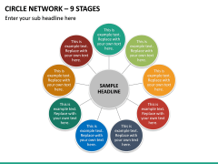 Circle Network – 9 Stages PPT Slide 2