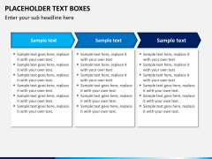 Placeholder text PPT slide 17