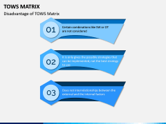 TOWS Matrix PPT Slide 7