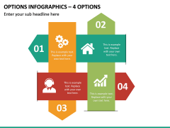 Options Infographics – 4 Options PPT Slide 2