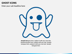 Ghost Icons PPT Slide 7