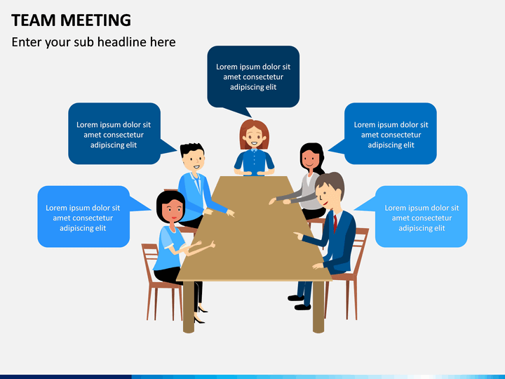 writing staff meeting ppt